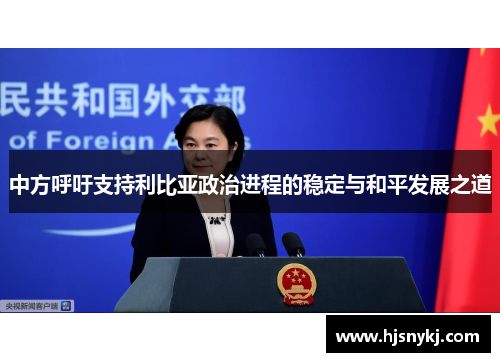 中方呼吁支持利比亚政治进程的稳定与和平发展之道